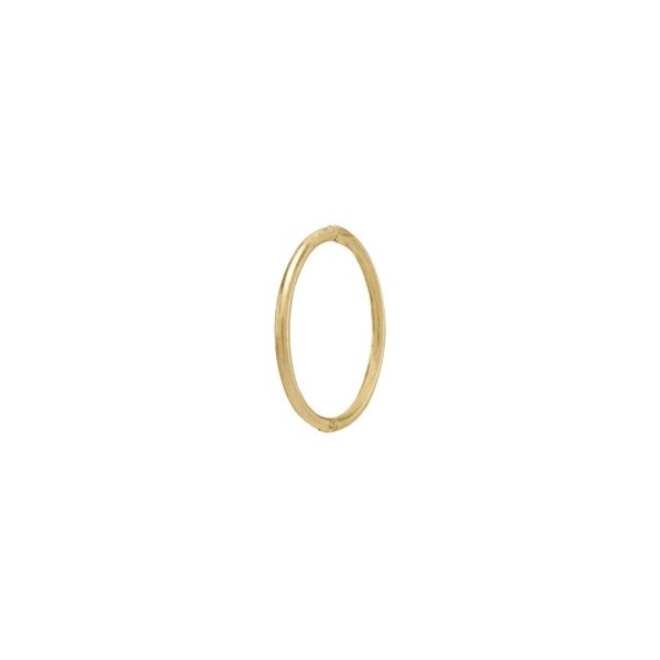 Nordahl\'s PIERCE52 creol i 14 kt guld (1stk)-1 x 12 mm
