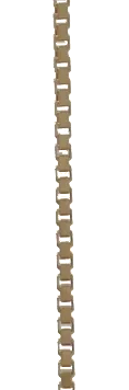 Venezia kæde 0,9mm 45 cm forgyldt sterling sølv