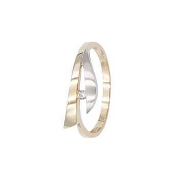 Smuk 8 kt guld  Fingerring fra Lotte og Gitte