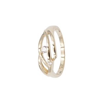 Smuk 8 kt guld  Fingerring fra LogG