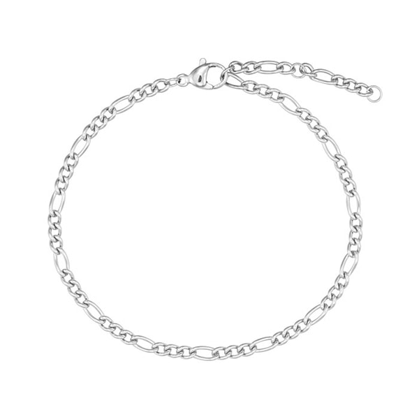 Figaro armbånd i stål 