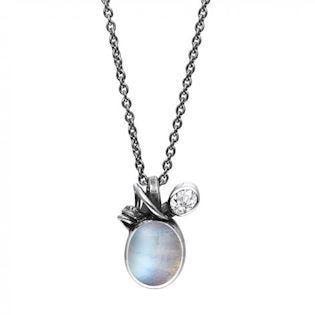 Rabinovich Midnight Moon 925 sterling sølv Collier oxyderet, model 40816130