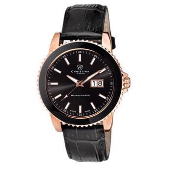 Hos Guldsmykket.dk har vi dit nye Smykkeur fraChristina Collection model 519RBLBL-RBLACK