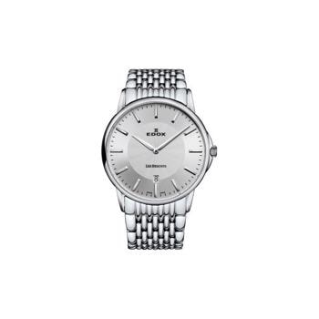 Slim Classic Stål Herre ur fra Edox, 56001-3M-AIN