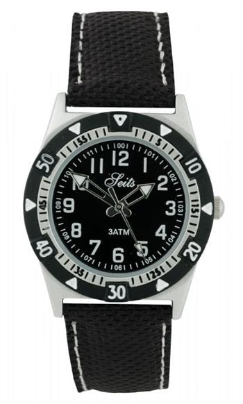 Sport Watch rustfri stål Quartz Drenge ur fra Seits, 567334_S