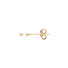 Støvring Design 8 kt guld par kugle ørestikker, 2 mm