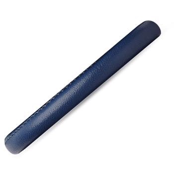 Christina læderarmbånd-30 cm, Blå