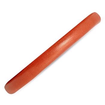 Christina læderarmbånd-30 cm, Koral