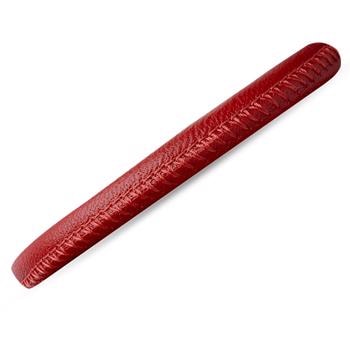 Christina læderarmbånd-30 cm, Rød