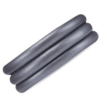 Christina læderarmbånd-70 cm, Gunmetal