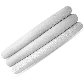 Christina læderarmbånd-70 cm, Hvid
