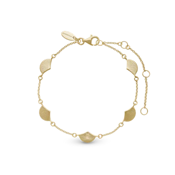 Fan - Forgyldt Sølvarmbånd , fra Christina Jewelry & Watches