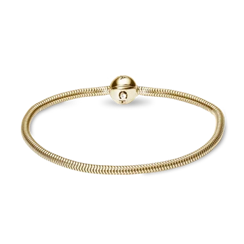 Charms Armbånd I Forgyldt, fra Christina Jewelry & Watches, 16-23 cm