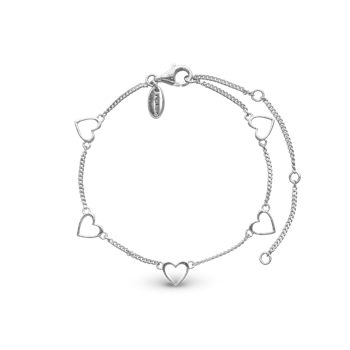 Dangling Love - Sølvarmbånd , fra Christina Jewelry & Watches