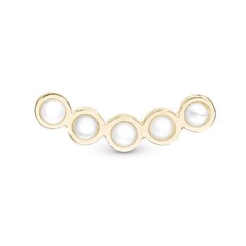 Christina Jewelry & Watches forgyldt sterling sølv Elements, Mother of Pearls