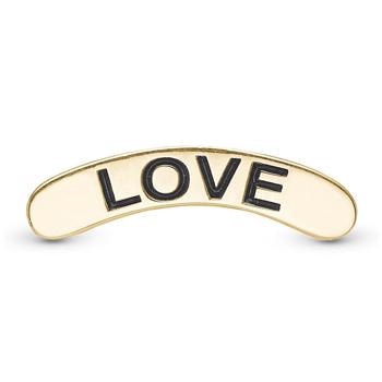 Christina Jewelry & Watches forgyldt sterling sølv Elements, LOVE