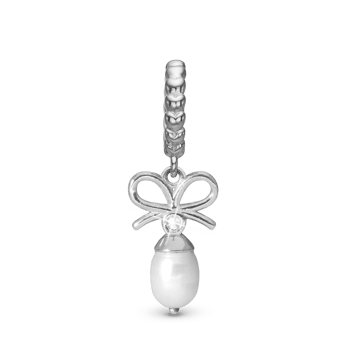 Celebrat Sølv charm til 6 mm læderarmbånd