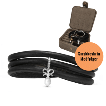 4mm Slim Armbånd-Kampagne med Sølv Celebrate Charm-Christina 