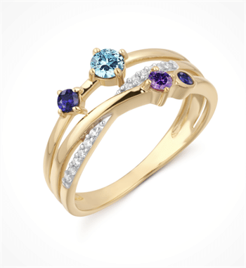 Guld ring, fra Støvring Design