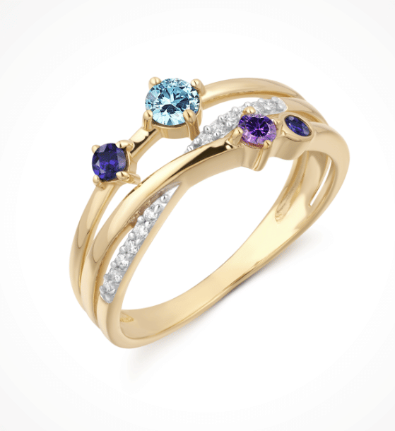Guld ring, fra Støvring Design