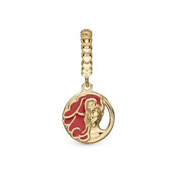 Christina Collect forgyldt sølv charm til sølv/slim læder armbånd, Blichfeldt model 623-Blichfeldt-06-G