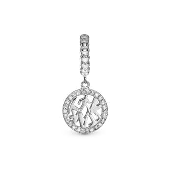 Christina Collect sølv charm til sølv/slim læder armbånd-Blichfeldt , model 623-Blichfeldt-07-S