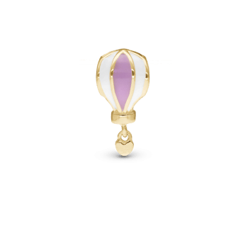 7th Heaven charm, Forgyldt Sølv - Charm til 4 mm Christina armbånd
