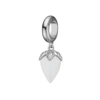 Christina Collect sølv charm, Colorful charm til 4 mm læderarmbånd-Colorful Collection