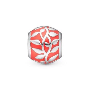 Sølv Tree of Love charm til 4 mm læder-og sølvarmbånd