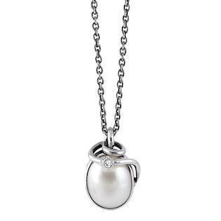 Rabinovich Majestic White 925 sterling sølv Collier oxyderet, model 62916101