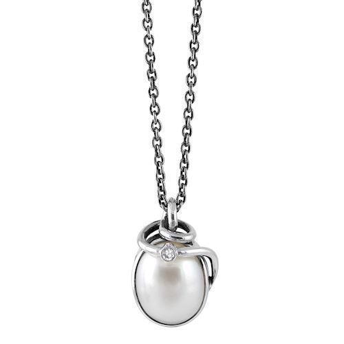 Rabinovich Majestic White 925 sterling sølv Collier oxyderet, model 62916101