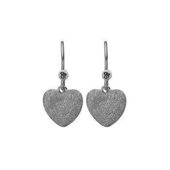 Christina Jewelry Sterling sølv Øreringe, Heart, model 670-S28