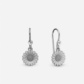 Marguerite, sølv Øreringe fra Christina Jewelry