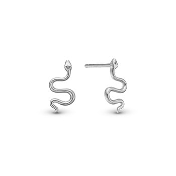 Snake sølv Øreringe, fra Christina Jewelry