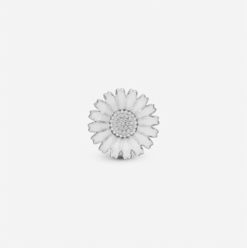 Marguerite 8 mm, sølv Ørestik fra Christina Jewelry
