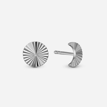 Moons, sølv Øreringe fra Christina Jewelry
