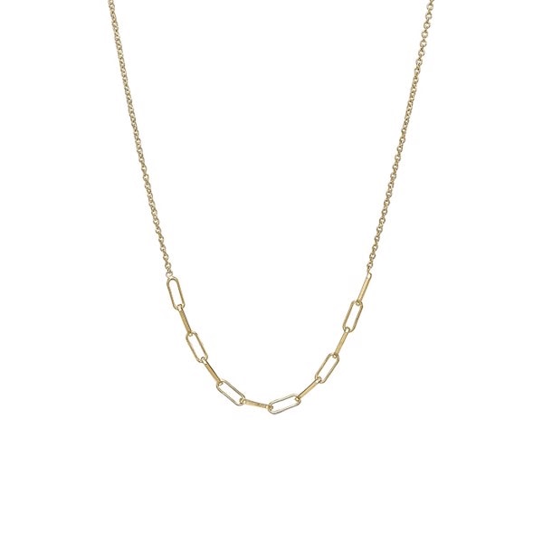 Joined halskæde i forgyldt sølv fra Christina Jewelry