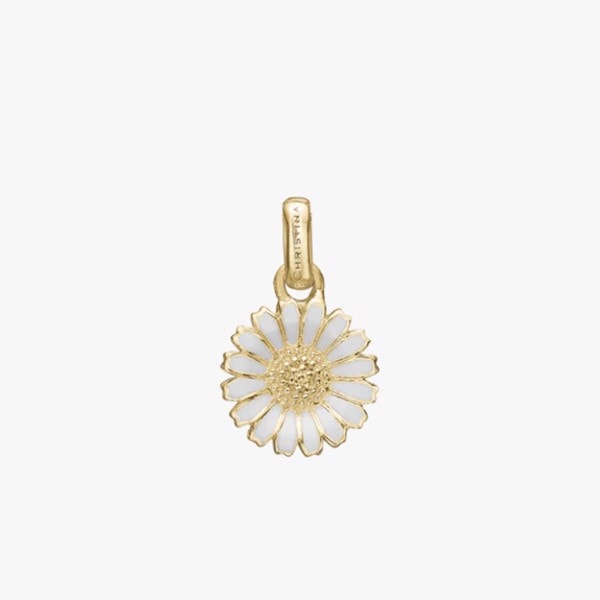 Marguerite vedhæng i forgyldt sølv fra Christina Jewelry
