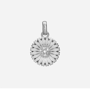 Marguerite CZ vedhæng i sølv fra Christina Jewelry