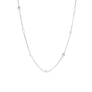 Day & Night halskæde i sølv fra Christina Jewelry