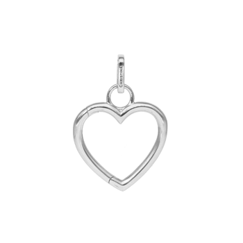 Collectors Heart vedhæng i sterling sølv  fra Christina Jewelry