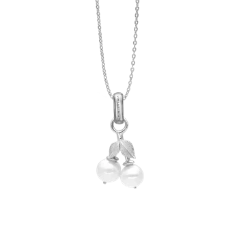 Pearl Cherries vedhæng og halskæde i Sterling sølv  fra Christina Jewelry
