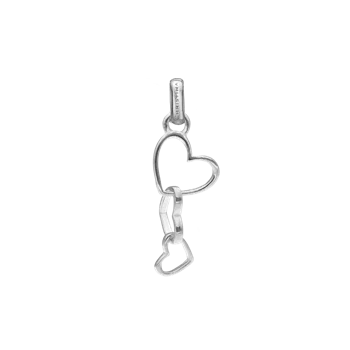 Dancing Love vedhæng og halskæde i Sterling sølv  fra Christina Jewelry