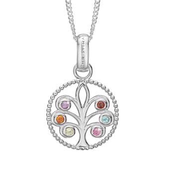 FAMILY TREE vedhæng sterling sølv  fra Christina Jewelry