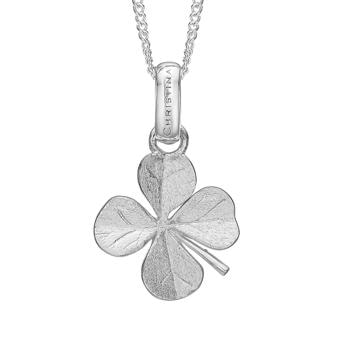 FOUR LEAF CLOWER vedhæng sterling sølv fra Christina Jewelry