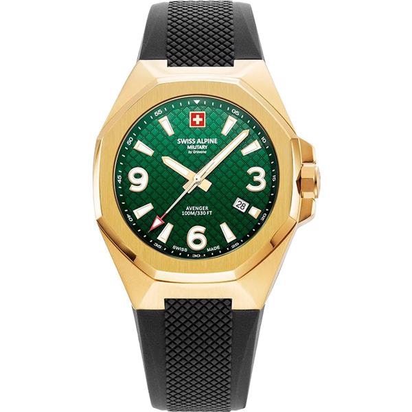 Swiss Alpine Military Typhoon quartz herre ur