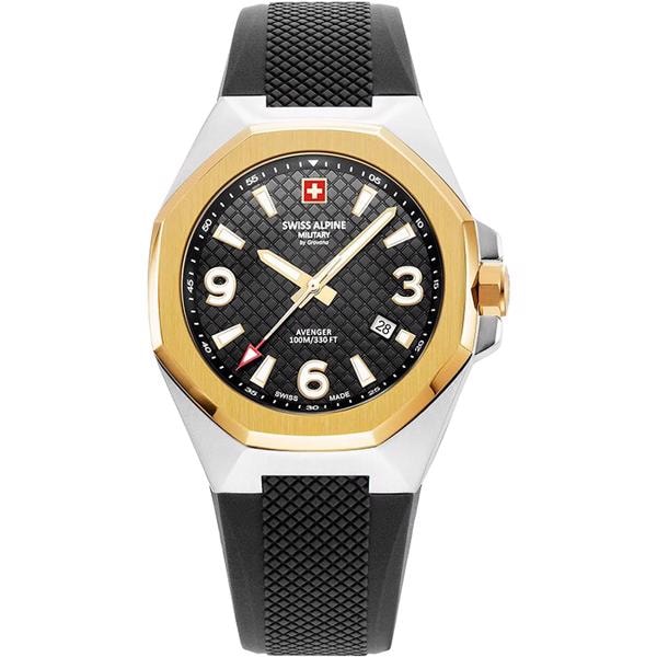 Swiss Alpine Military Typhoon quartz herre ur