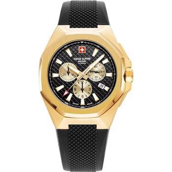 Swiss Alpine Military Typhoon quartz herre ur