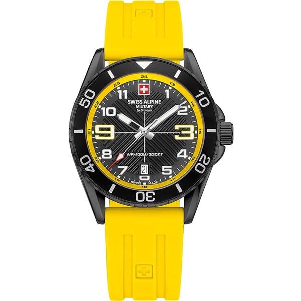 Swiss Alpine Military Raptor quartz herre ur