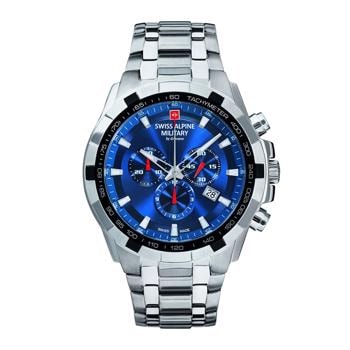 Starfighter stål quartz herre ur fra Swiss Alpine Military, 7043.9135SAM